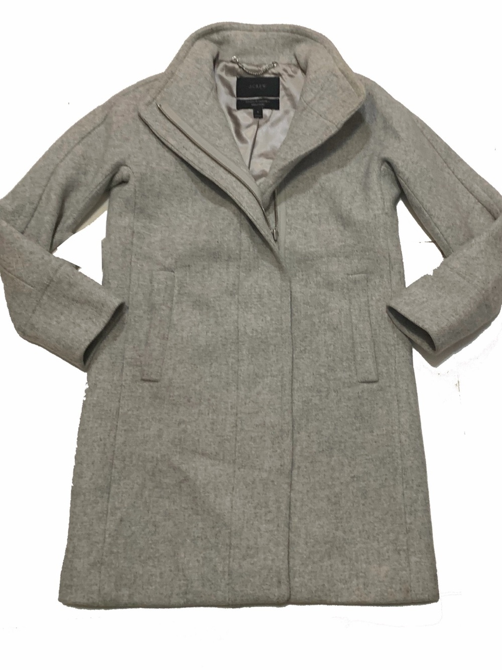 J. Crew stadium cloth nello gori Wool coat